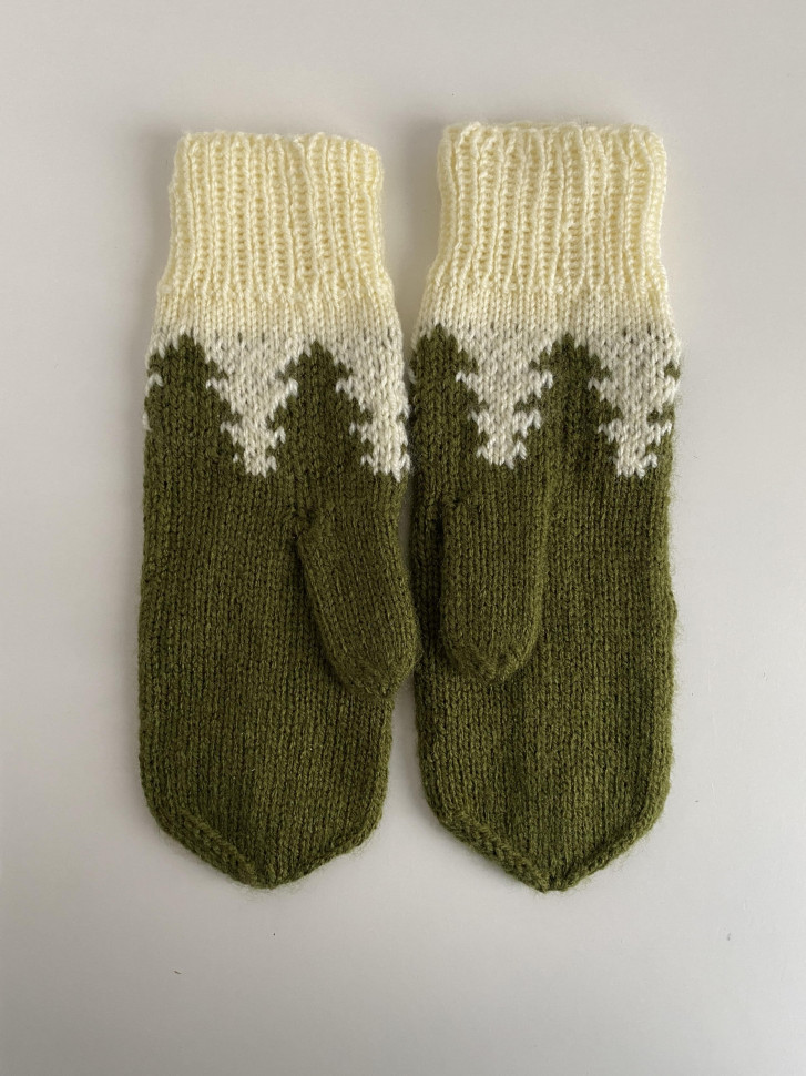 В'язані шкарпетки та рукавиці Wzutti Green