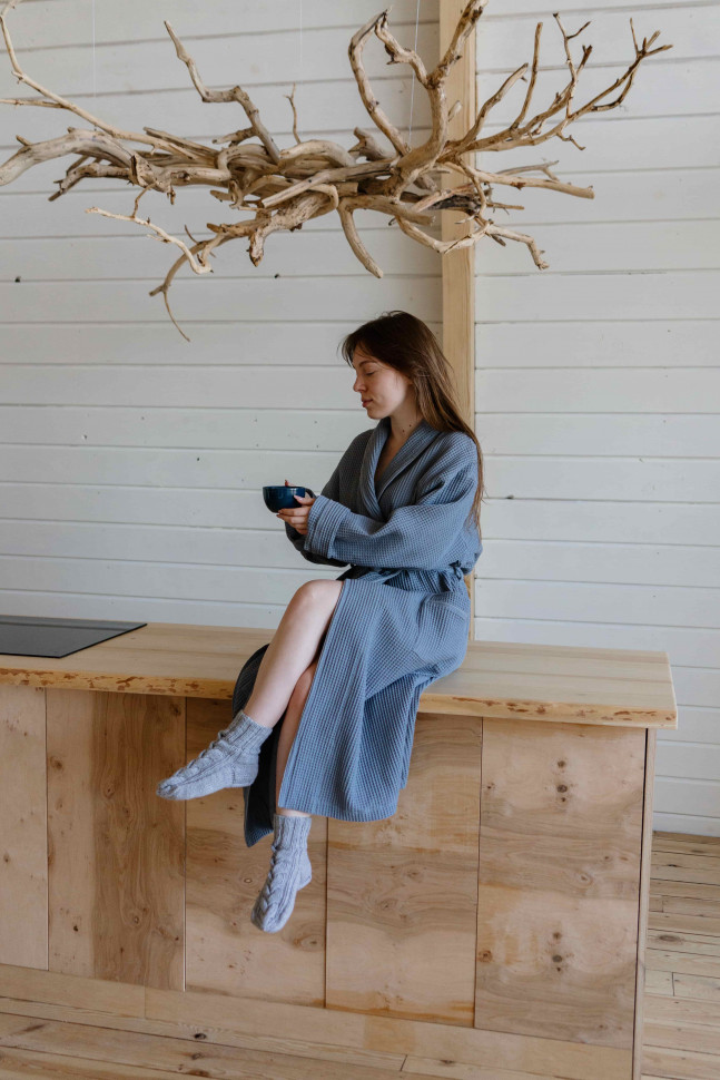 Халат вафельний Kappe