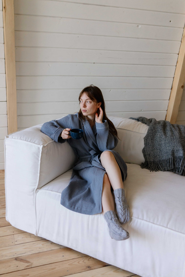 Халат вафельний Kappe