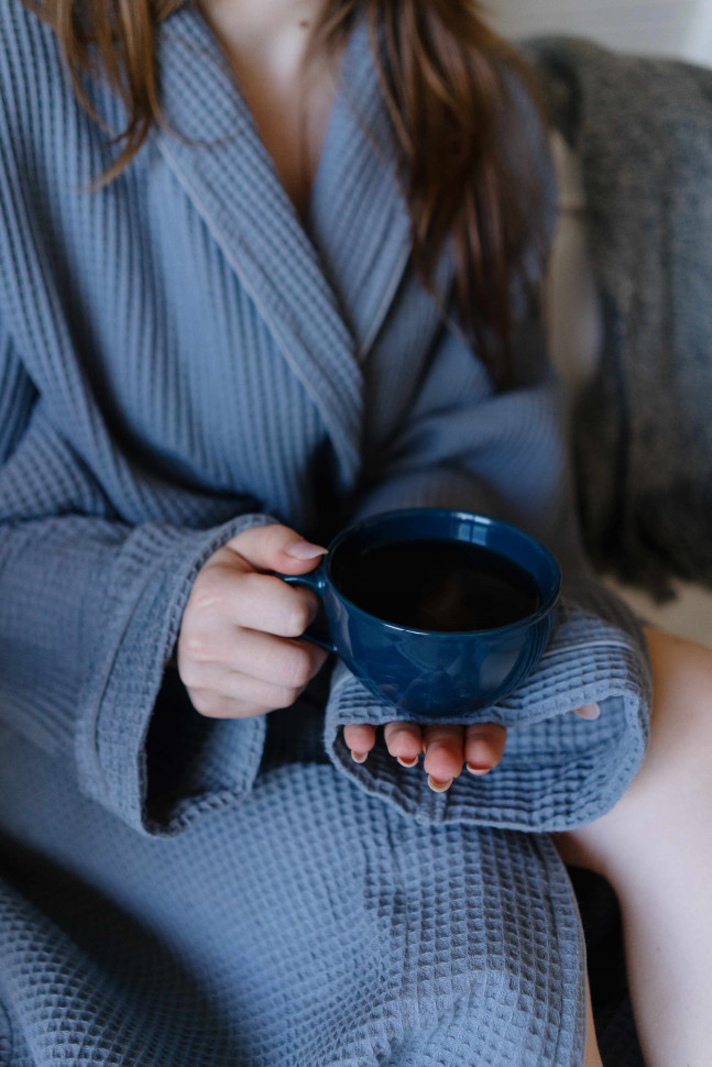 Халат вафельний Kappe