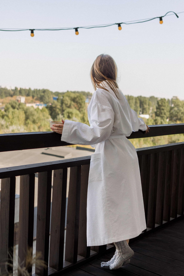 Халат вафельний Kappe