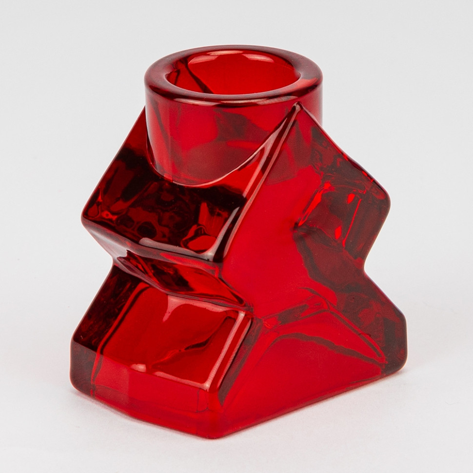 Набор подсвечников Christmas tree red 4 шт 