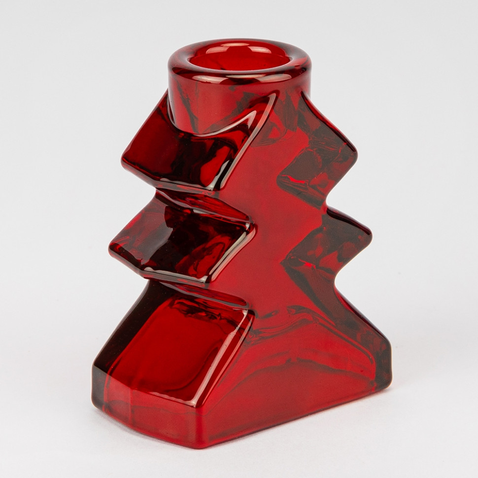 Набор подсвечников Christmas tree red 4 шт 