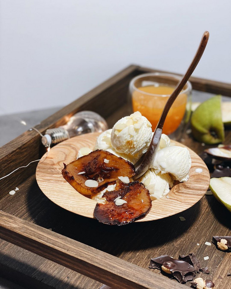 Деревянный поднос Flexform