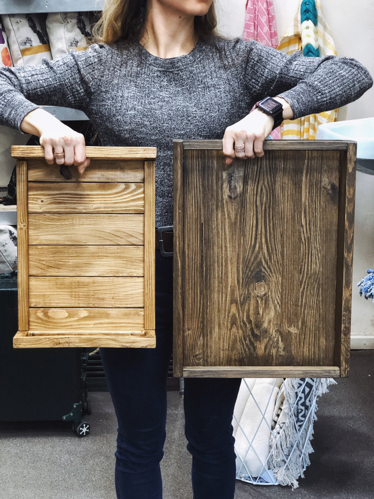 Деревянный поднос Flexform