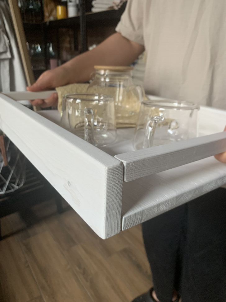 Деревянный поднос Flexform