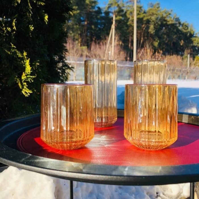 Набір склянок Amber Duke 250 мл 6 шт