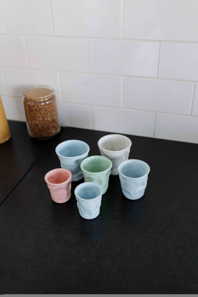 Мятый стакан Basil