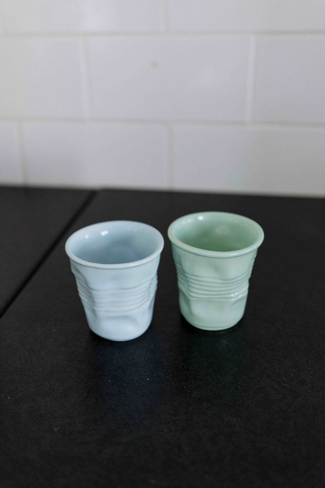 Мятый стакан Basil