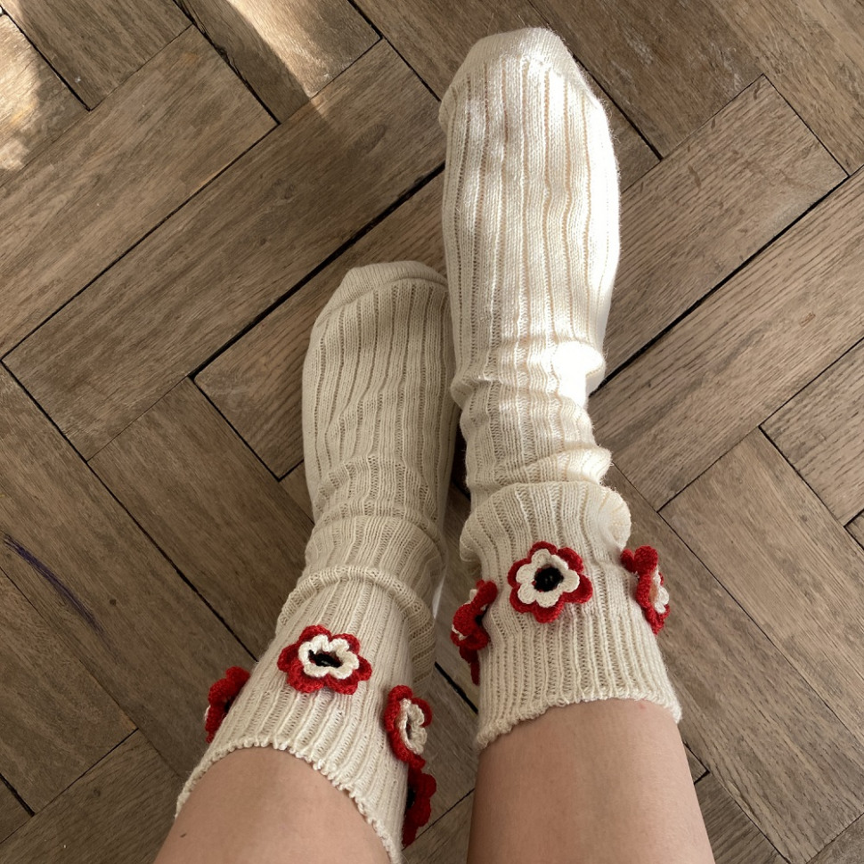 Конопляні шкарпетки Daisy