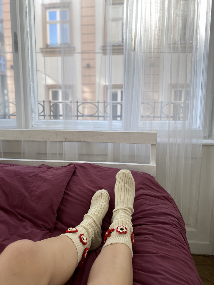 Конопляные носки Daisy