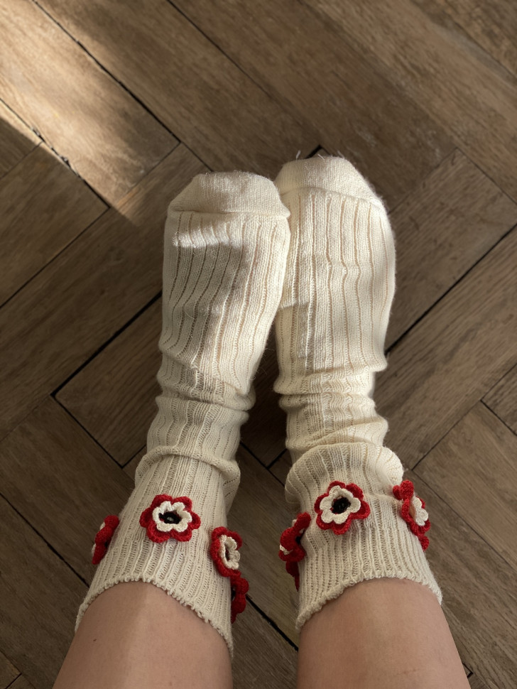 Конопляные носки Daisy