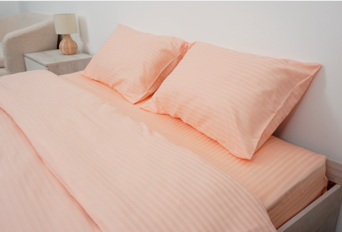 Комплект постельного белья Puppy pink nude