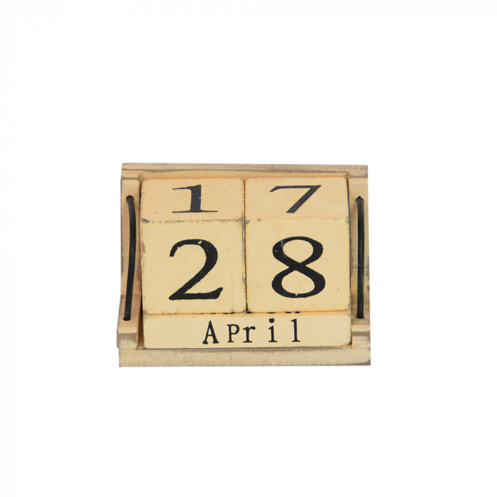 Дерев'яний вічний календар Art