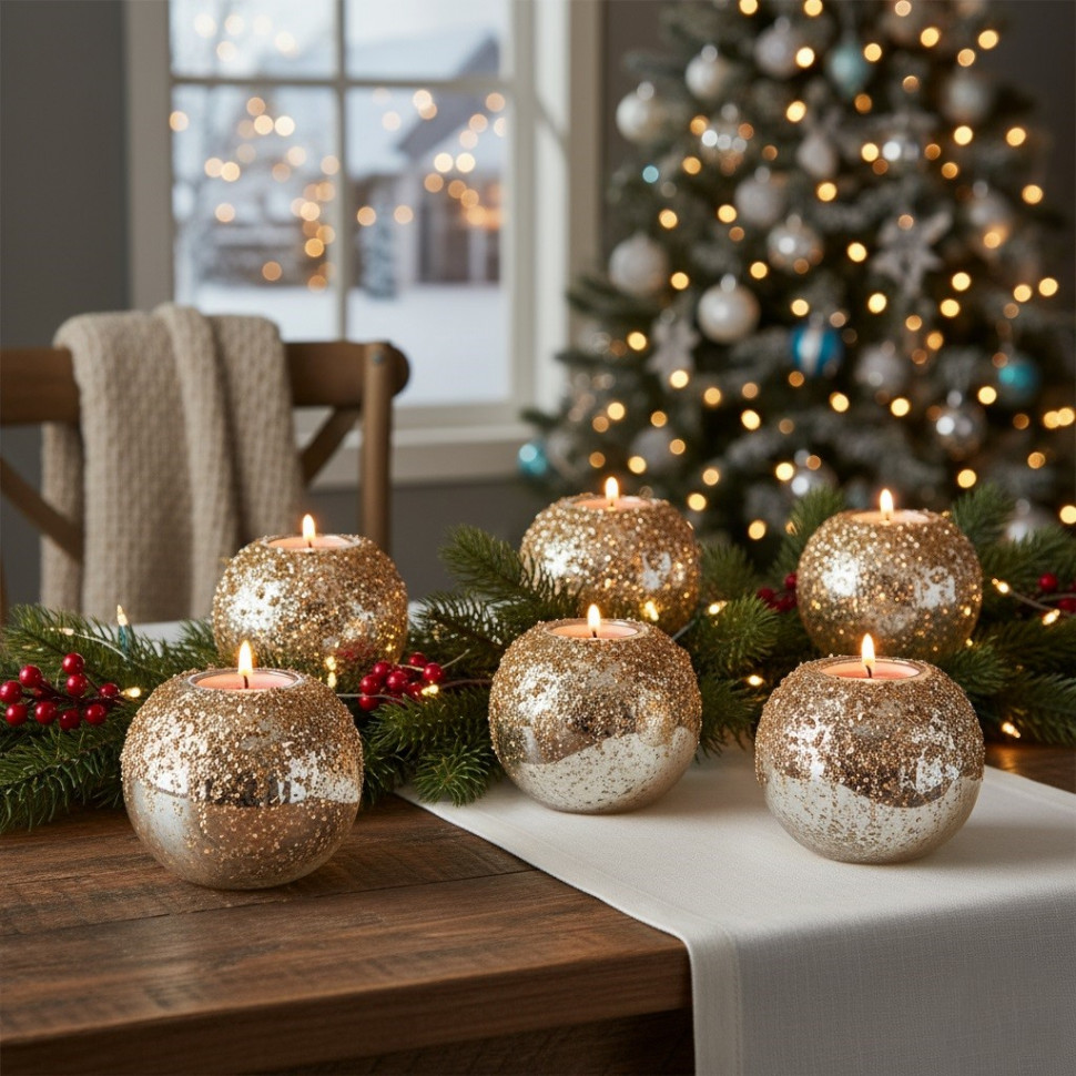 Набір підсвічників Radiance 6 шт