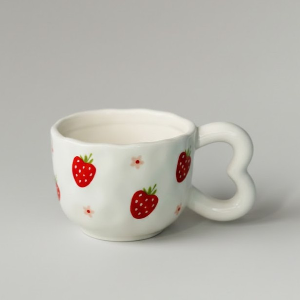 Чашка с блюдцем Berrie and love