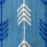 Шерстяной ковер Arrow-blue