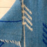 Вовняний килим Arrow-blue