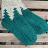 Вовняні шкарпетки Wzutti (Зелені)