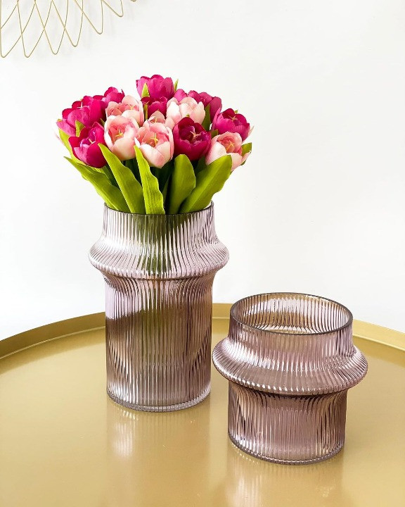 Стеклянная ваза Axis