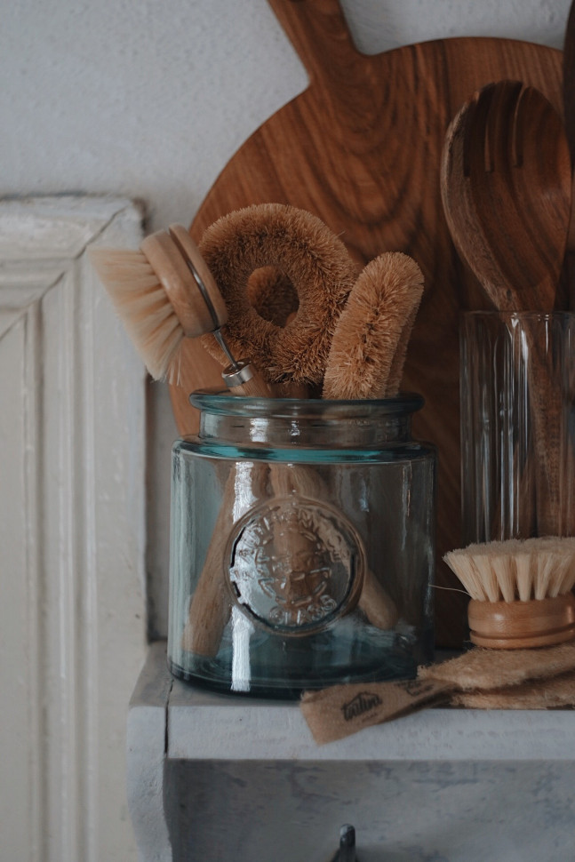 Стеклянная банка для сыпучих Grain