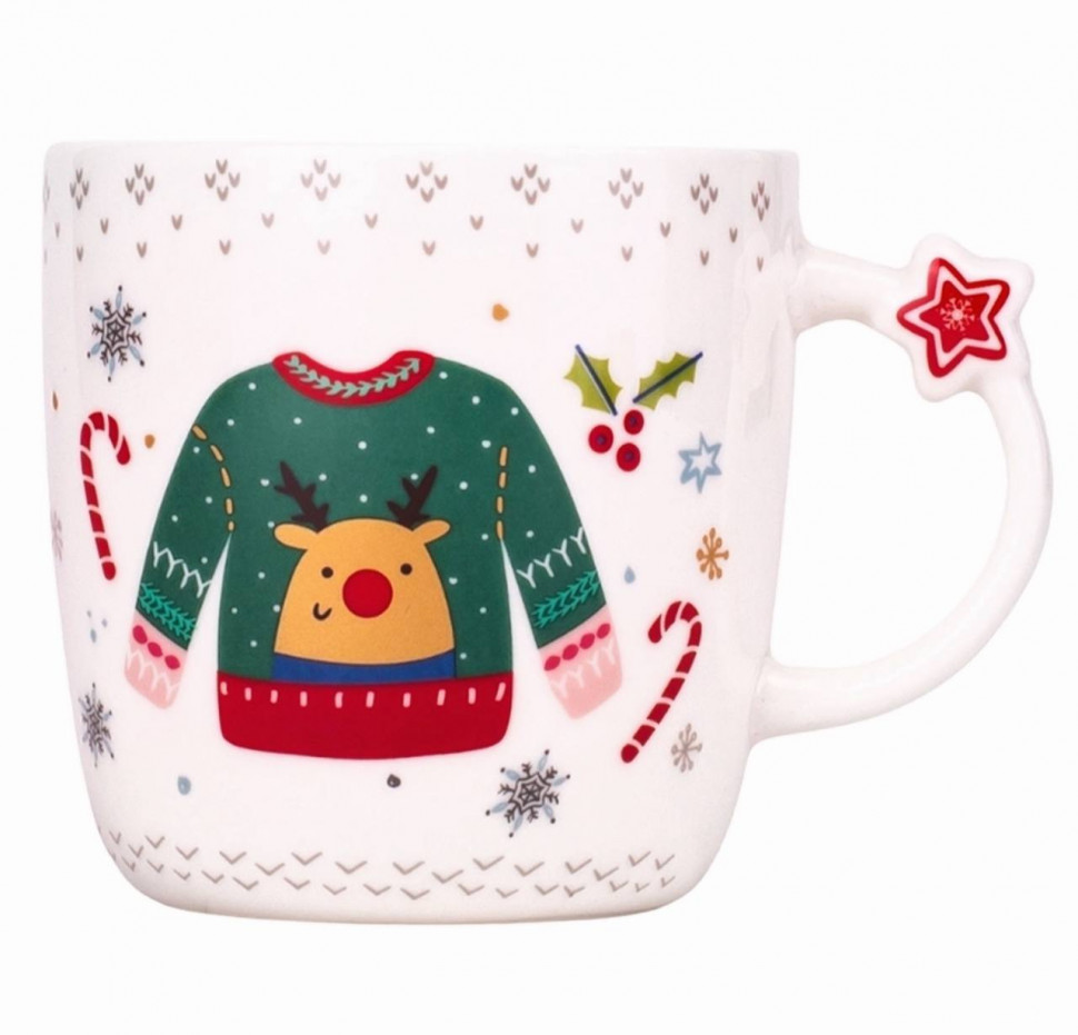 Керамические чашки Snow vibes