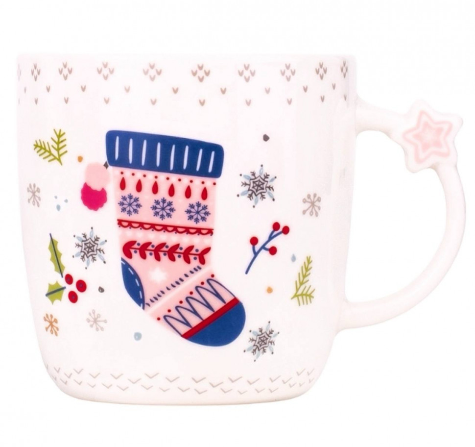 Керамические чашки Snow vibes