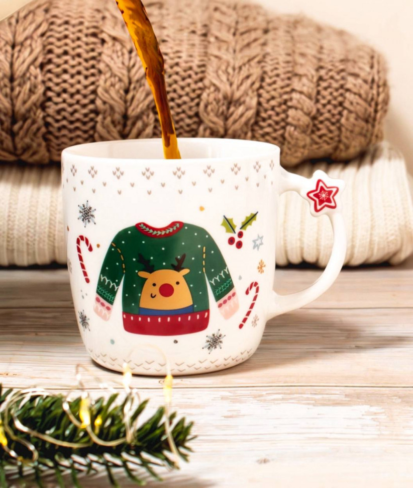 Керамические чашки Snow vibes