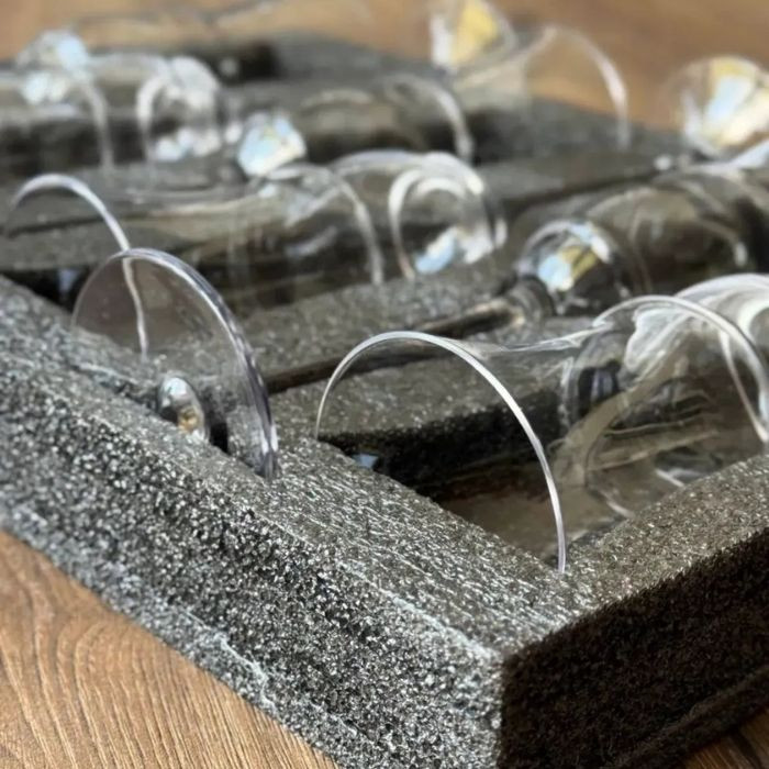 Набір келихів для шампанського 220 мл  "Гоблет" 6 шт 