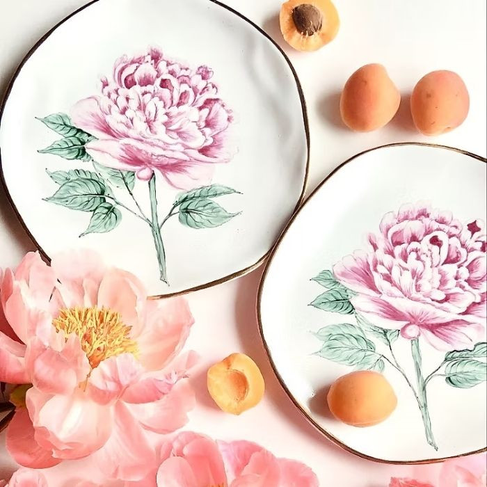 Тарелка Peony