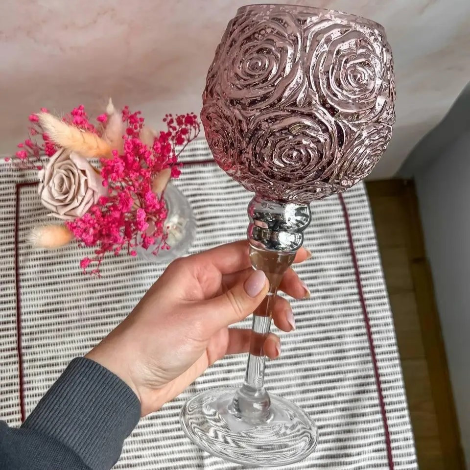 Набір підсвічників Rose 3 шт