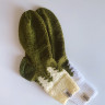 Вязаные носки Wzutti Soft (Зеленые)