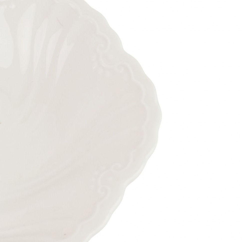 Тарелка овальная Winter watercolor