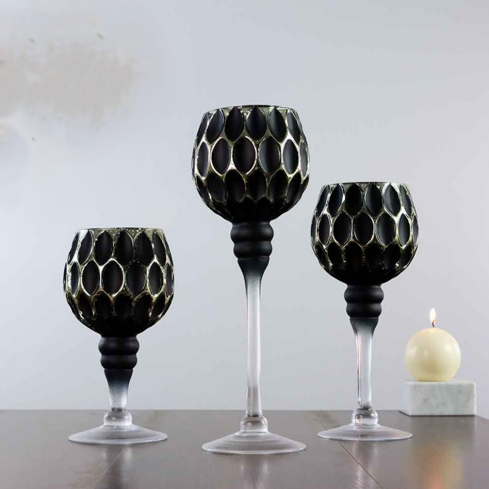 Набор подсвечников Velvet 3 шт