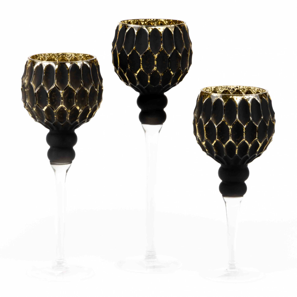 Набор подсвечников Velvet 3 шт