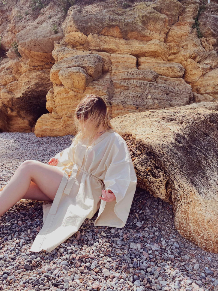 Халат-кімоно Mekong Milk