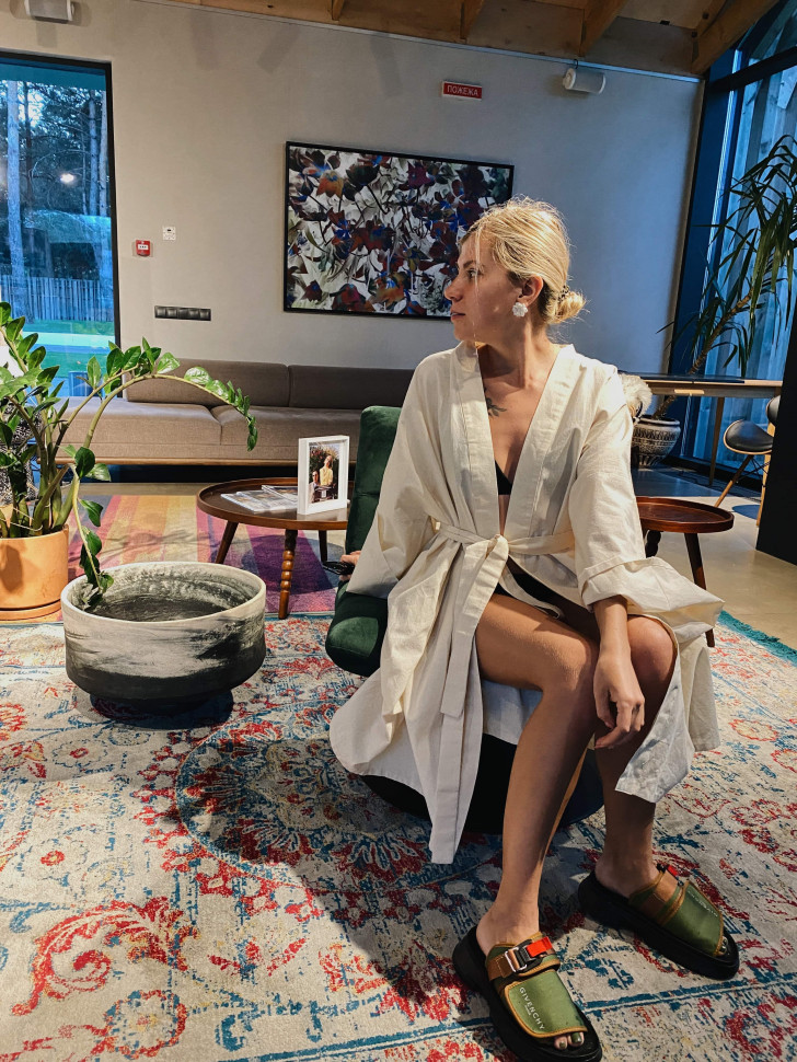 Халат-кімоно Mekong Milk