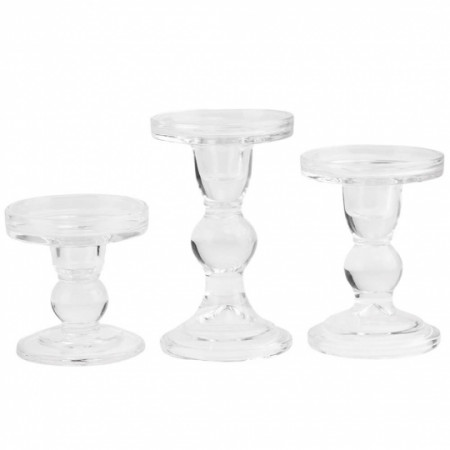 Набір з трьох підсвічників Grace