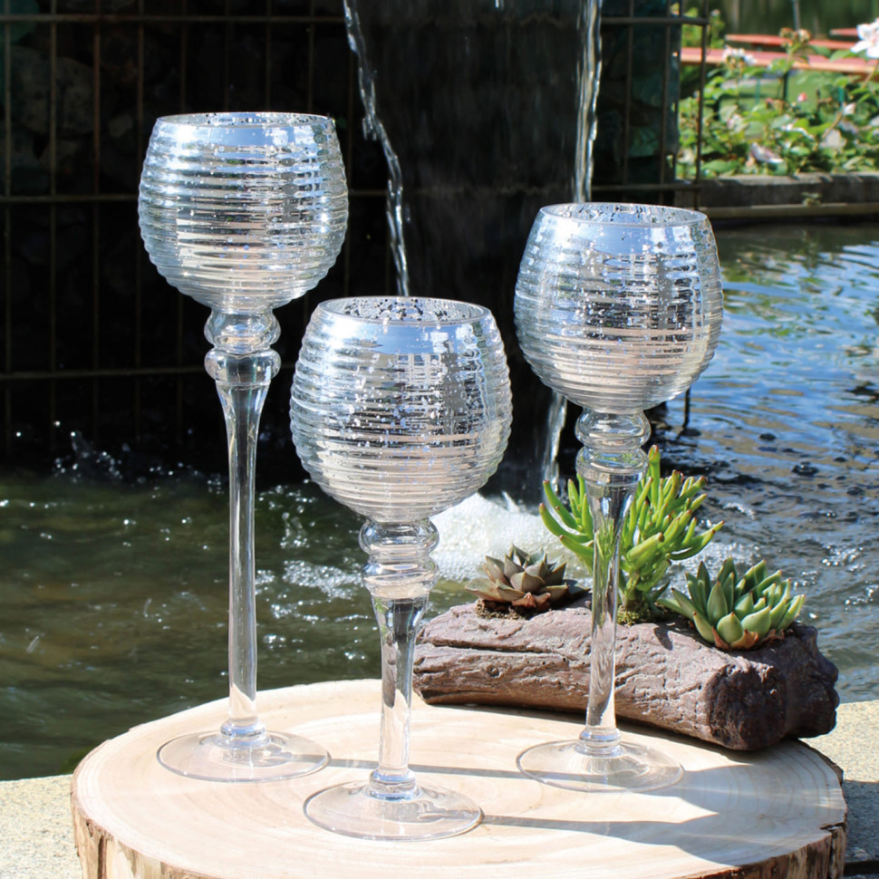 Набор подсвечников Glow 3 шт