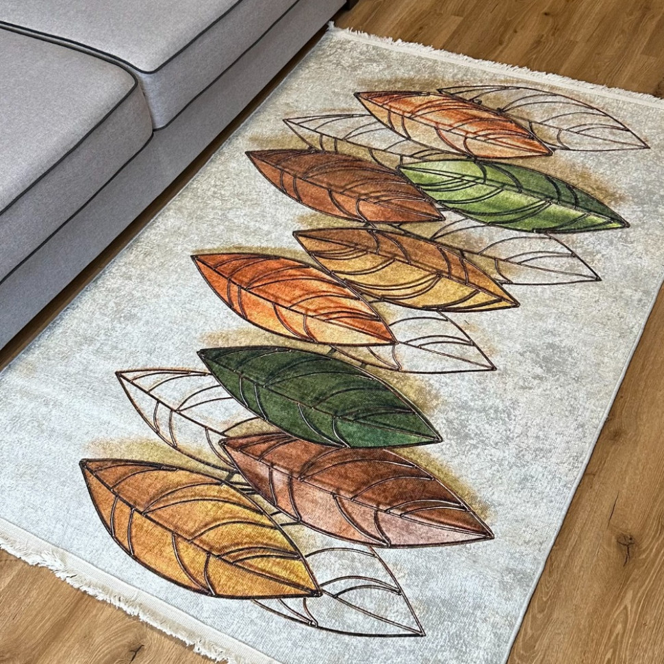 Безворсовий килим Leaves