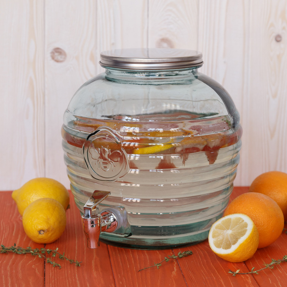 Диспенсер для напоїв (лімонаднік) Papaya 8 L