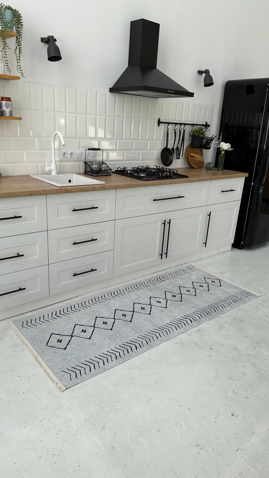 Безворсовий килим Aztec gray