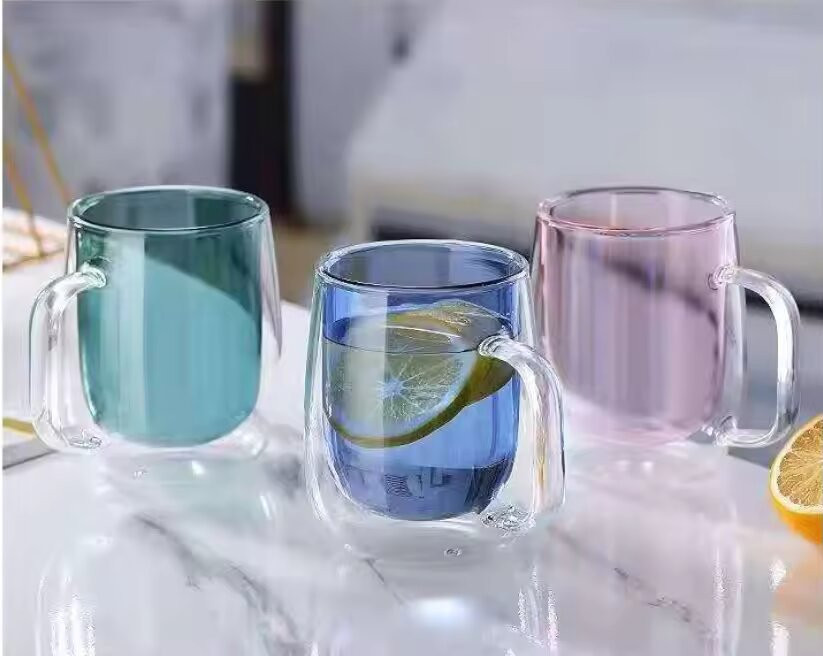 Стеклянная кружка с двойной стенкой Kaleidoscope (250мл)  