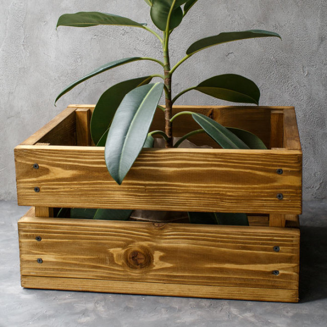 Деревянный ящик Bart brown