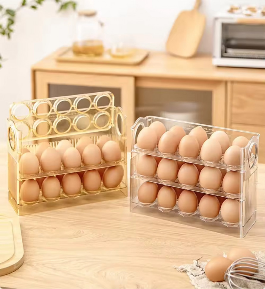 Трехуровневый контейнер для яиц Ovos