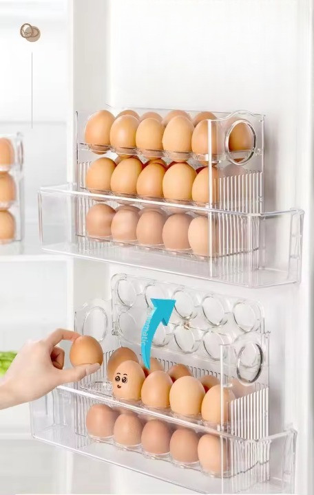 Трехуровневый контейнер для яиц Ovos