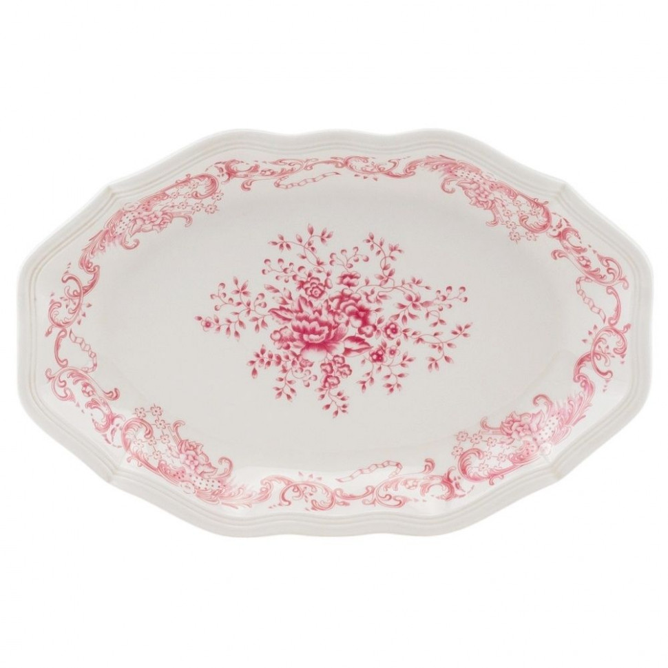 Тарілка овальна Flower melody 