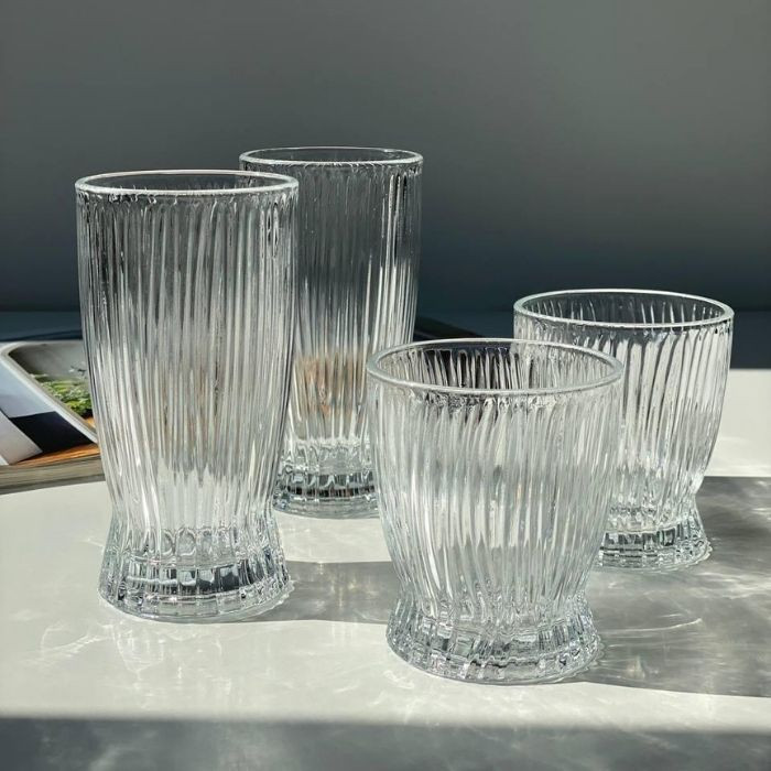 Набор стаканов для воды Bundle 360 ​​мл 6 шт, прозрачные