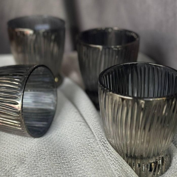 Набор стаканов для воды Bundle 270 мл 6 шт, графит