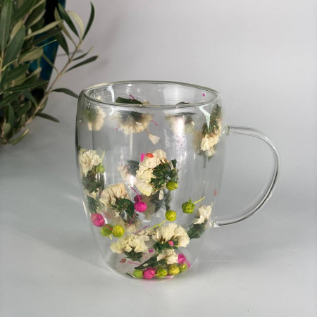 Чашка White Flowers